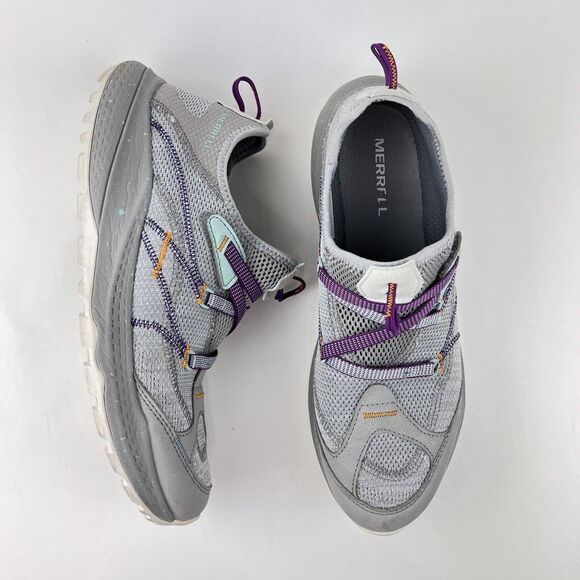 MERRELL Bravada 2 Aerosport Shoes Gray Quantum Grip Paloma Hiking Womens Size 11 - Picture 10 of 11